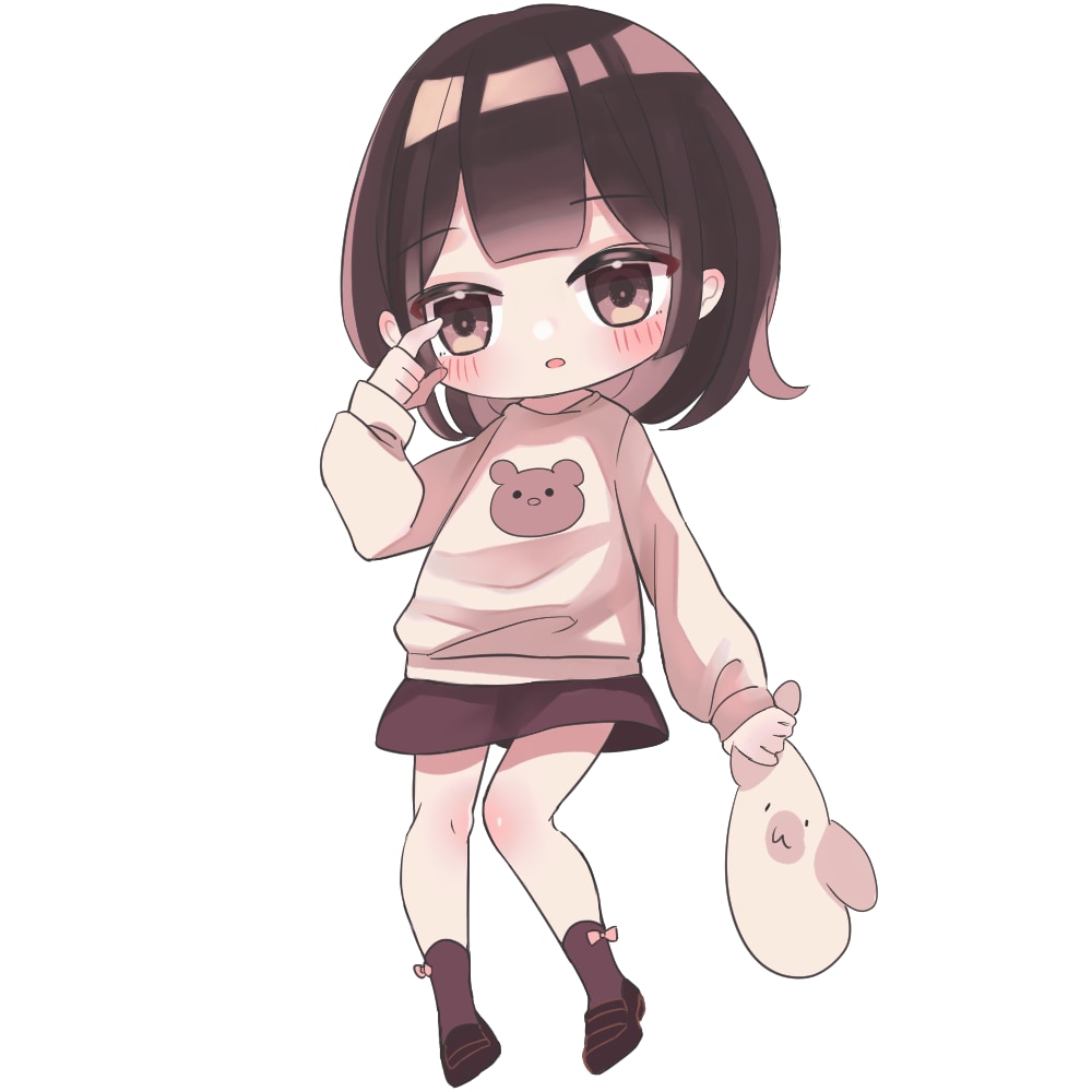 商用利用可＊可愛いミニキャライラスト制作します アイドルやライバーさん！アクスタや缶バッジ等グッズ制作！ イメージ5