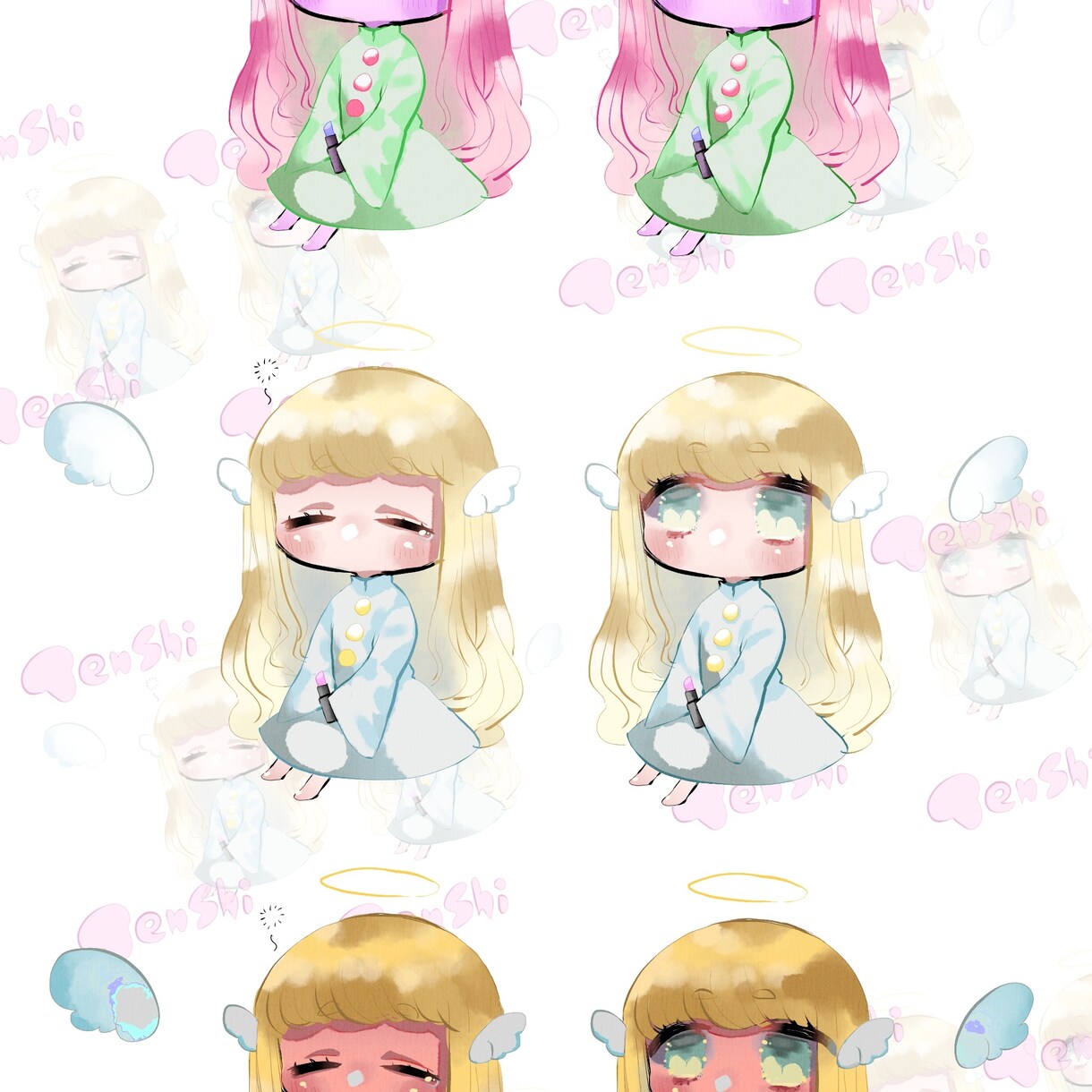 ふわふわきらきらイラスト描きます 綺麗でかわいいイラストが欲しい方へ イメージ4