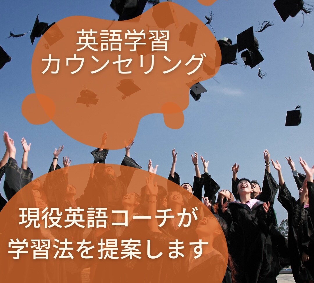 TOEIC950 英語コーチが学習の相談に乗ります 「英語勉強したいけど、何すればいいかわからない」を解決！ イメージ1