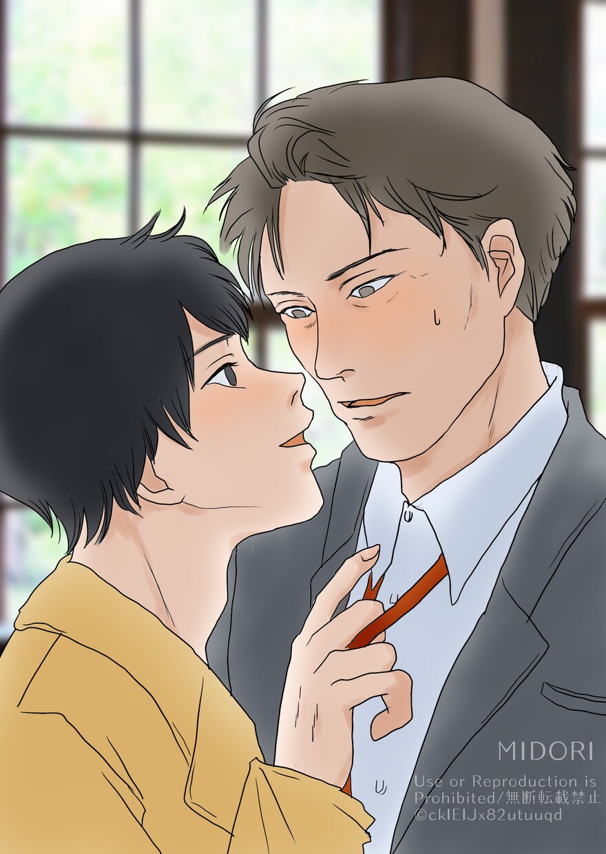イケメンのアイコン、イラスト描きます イケメン、イケオジのイラストを承ります。 イメージ3