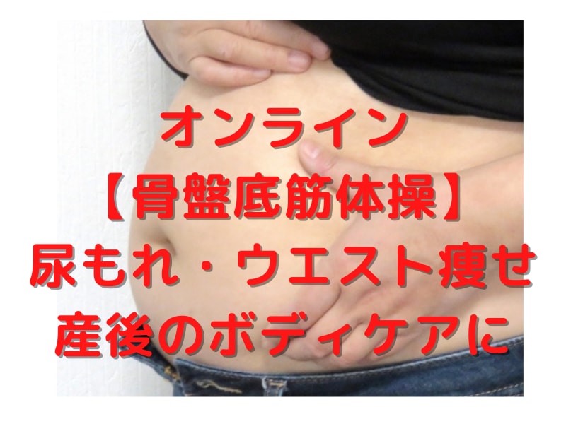 尿もれ、ウエスト痩せ「骨盤底筋体操」します 尿もれ、湯もれ、骨盤臓器脱、産後のボディメイク、膣トレに イメージ1