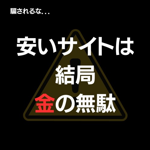 結果に繋がるようなWebサイトを作ります 安くて情報の少ないサイトは、お金を溝に捨てるようなものです！ イメージ1