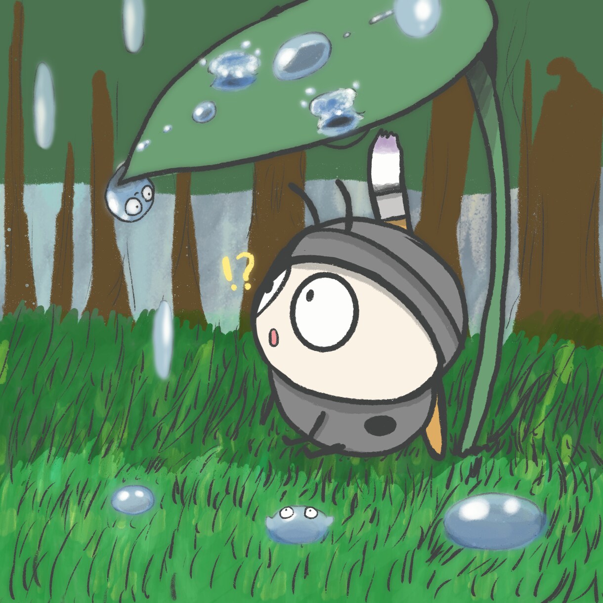 イラスト、キャラクターを制作致します 絵本作家ならではのイラストキャラクターを制作します イメージ9