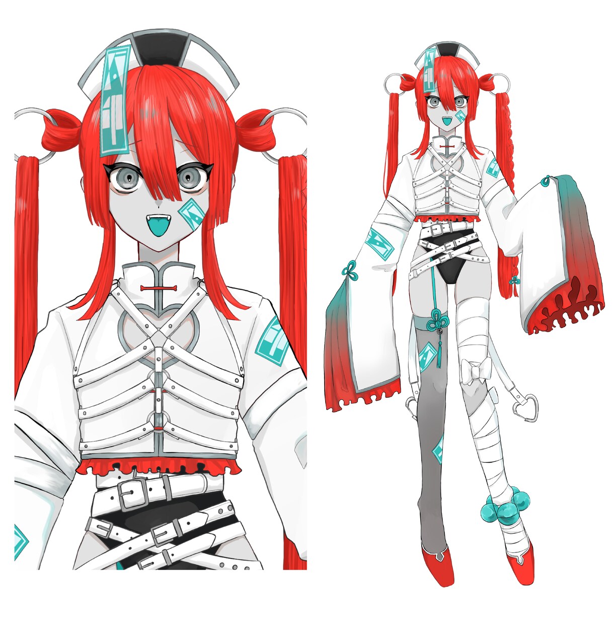 商用利用可◎お気に入り確定☆立ち絵イラスト描きます Vtuber、IRIAM、TRPGの立ち絵に！ イメージ2