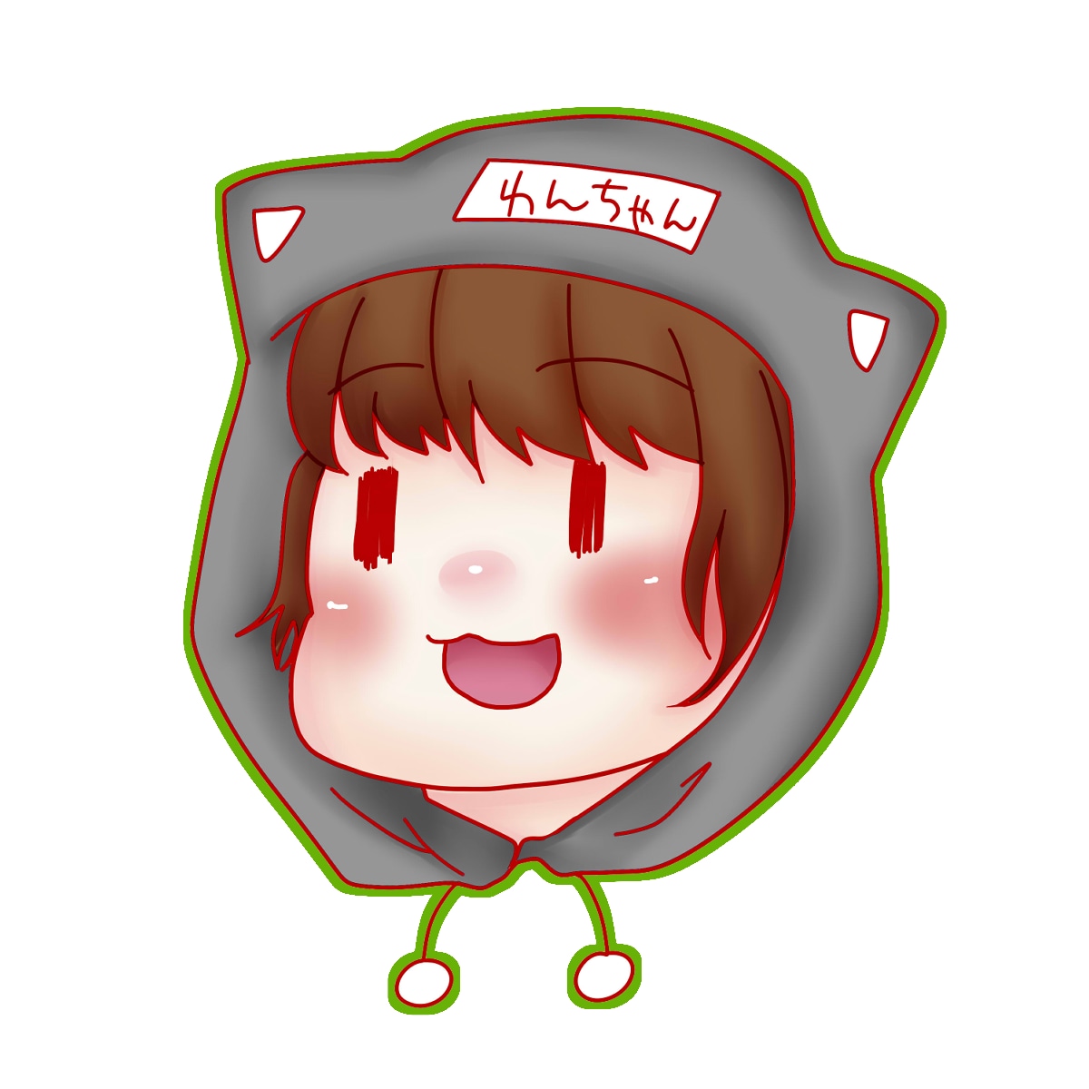 安価で欲しい方向け!!もちもちしたアイコン描きます 最短2日納品!!商用利用込!!お直し1回無料!! イメージ2