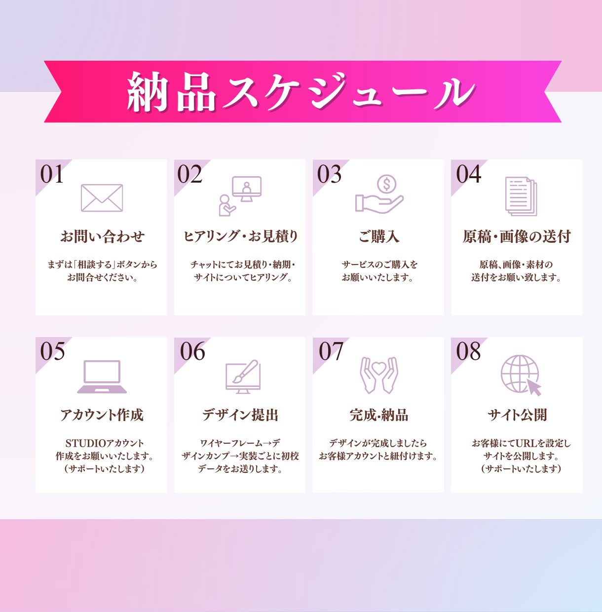 美容サロン特化型！HP制作を低価格でご提供します ホームページ制作50,000円〜！修正無制限！ イメージ3
