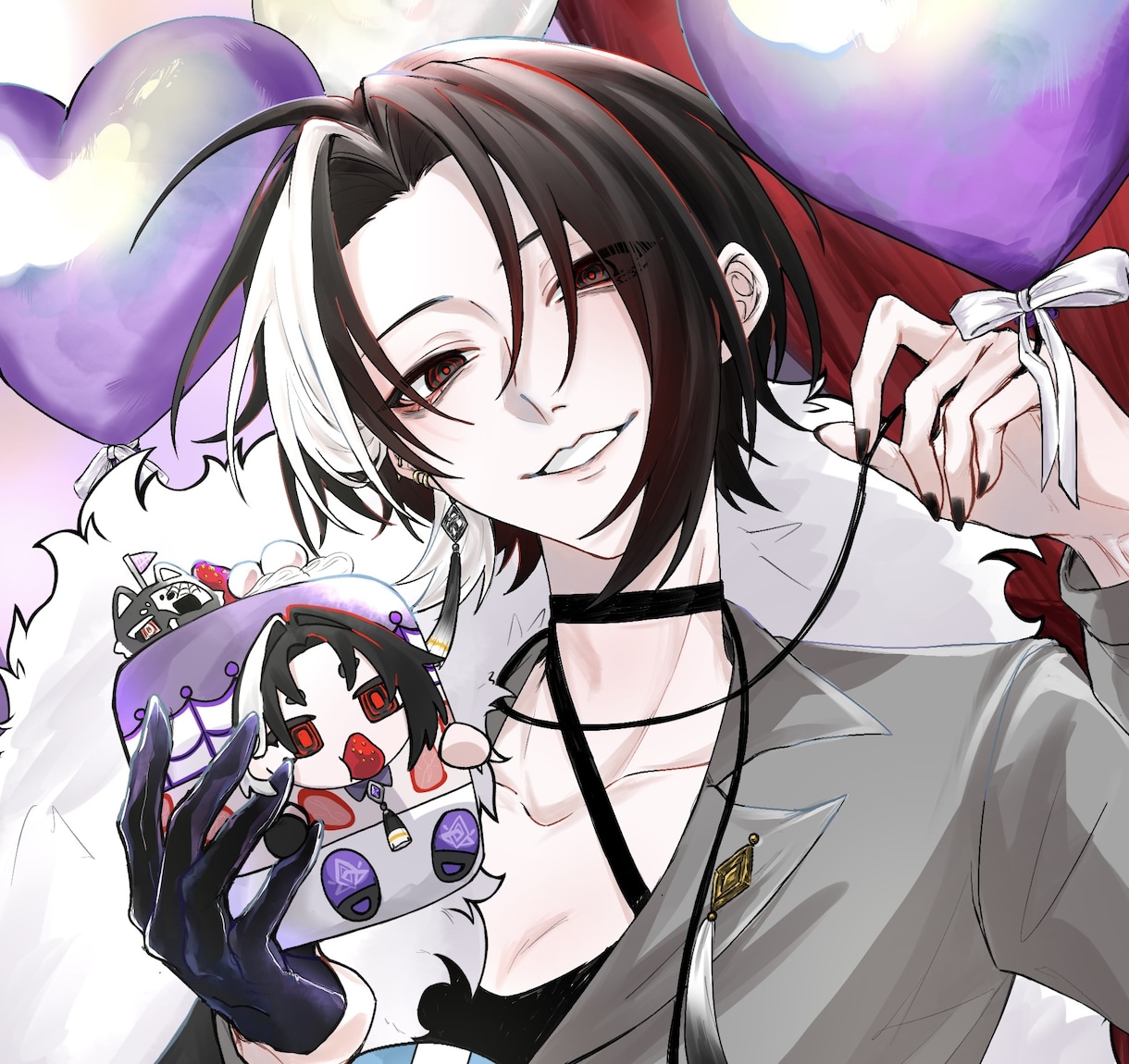 イラスト作成します ミステリアスから可愛いまで。特殊装飾も得意でございます！ イメージ1