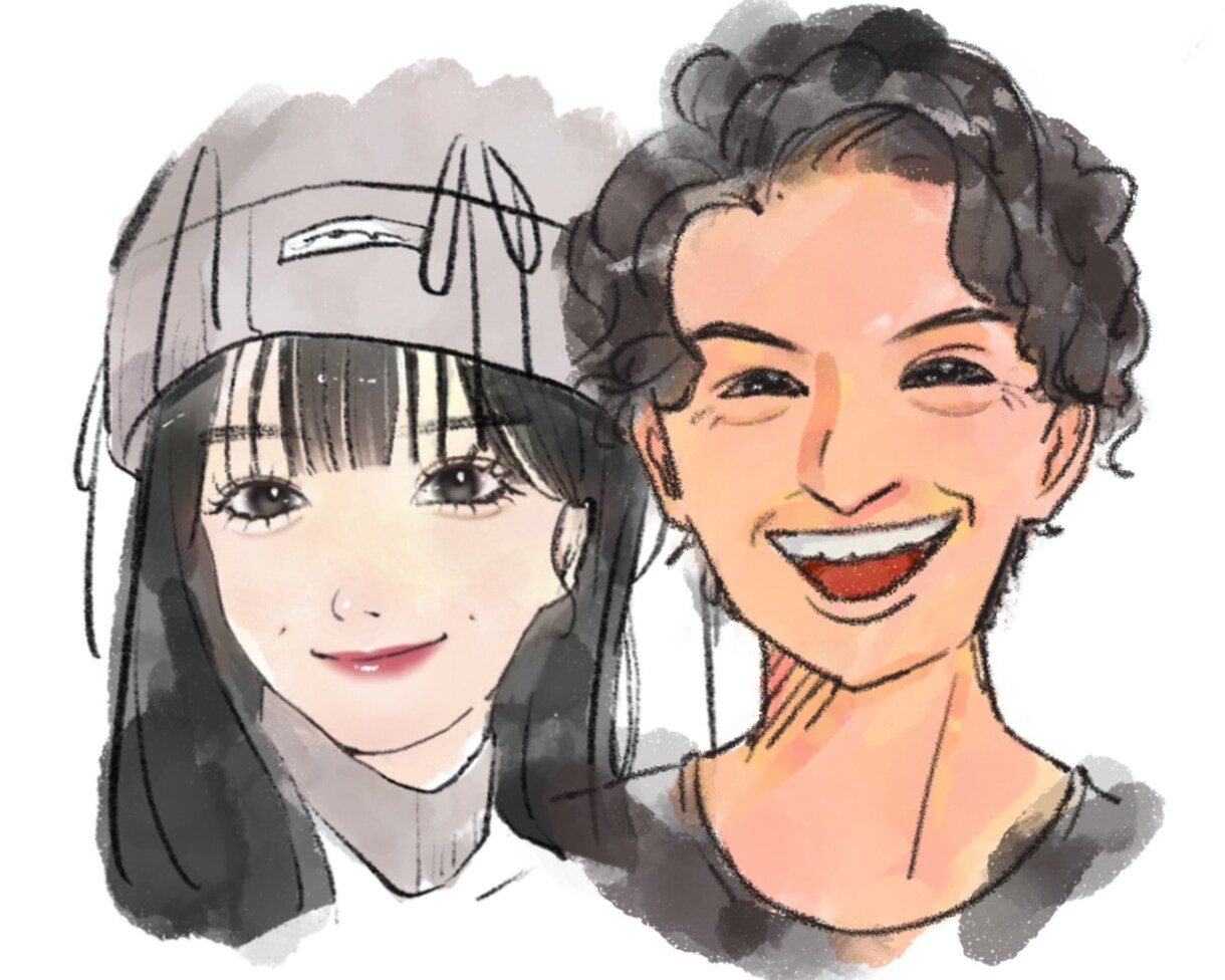 最短即日！ウェルカムボードやSNS用似顔絵描きます 早く安く高クオリティのイラストを納品いたします！ イメージ1
