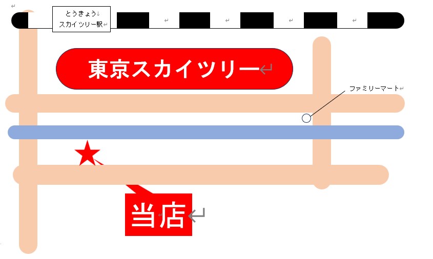 シンプルで分かりやすい地図を作成します 最小限の情報で分かりやすい地図を提供します イメージ1