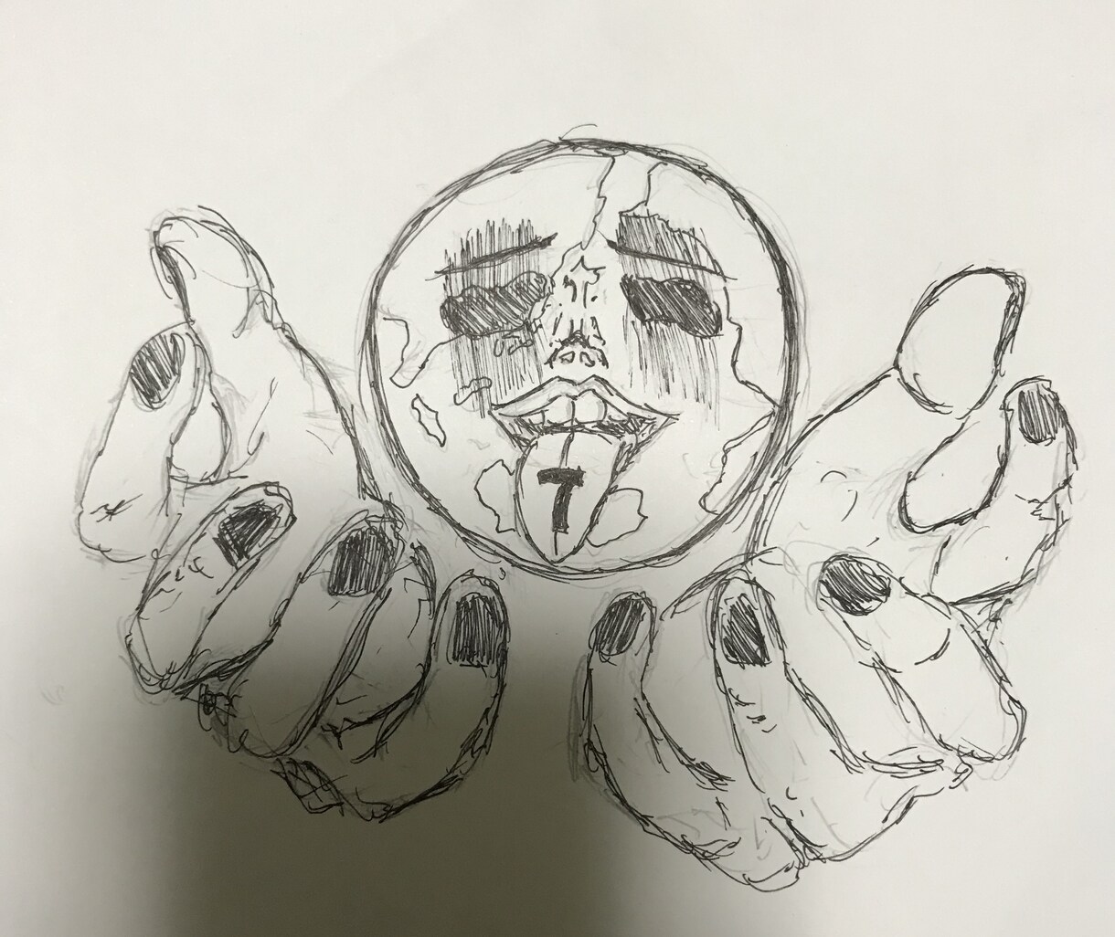 変わったイラストなどをかきます ご要望があれば好きなアニメのイラストや似顔絵などもあきます！ イメージ3