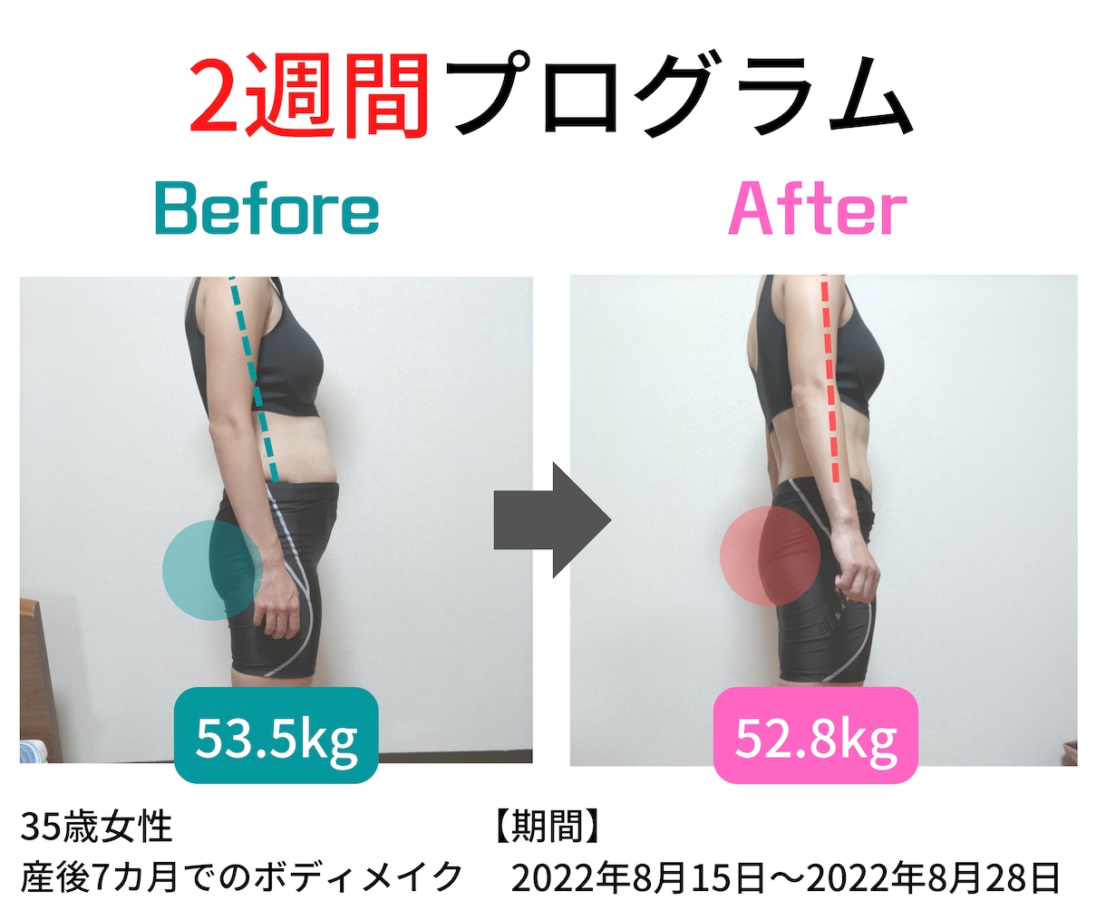 バストアップ&ヒップアップ&くびれ作ります かっこよくセクシーなボディメイクのサポートをします イメージ2