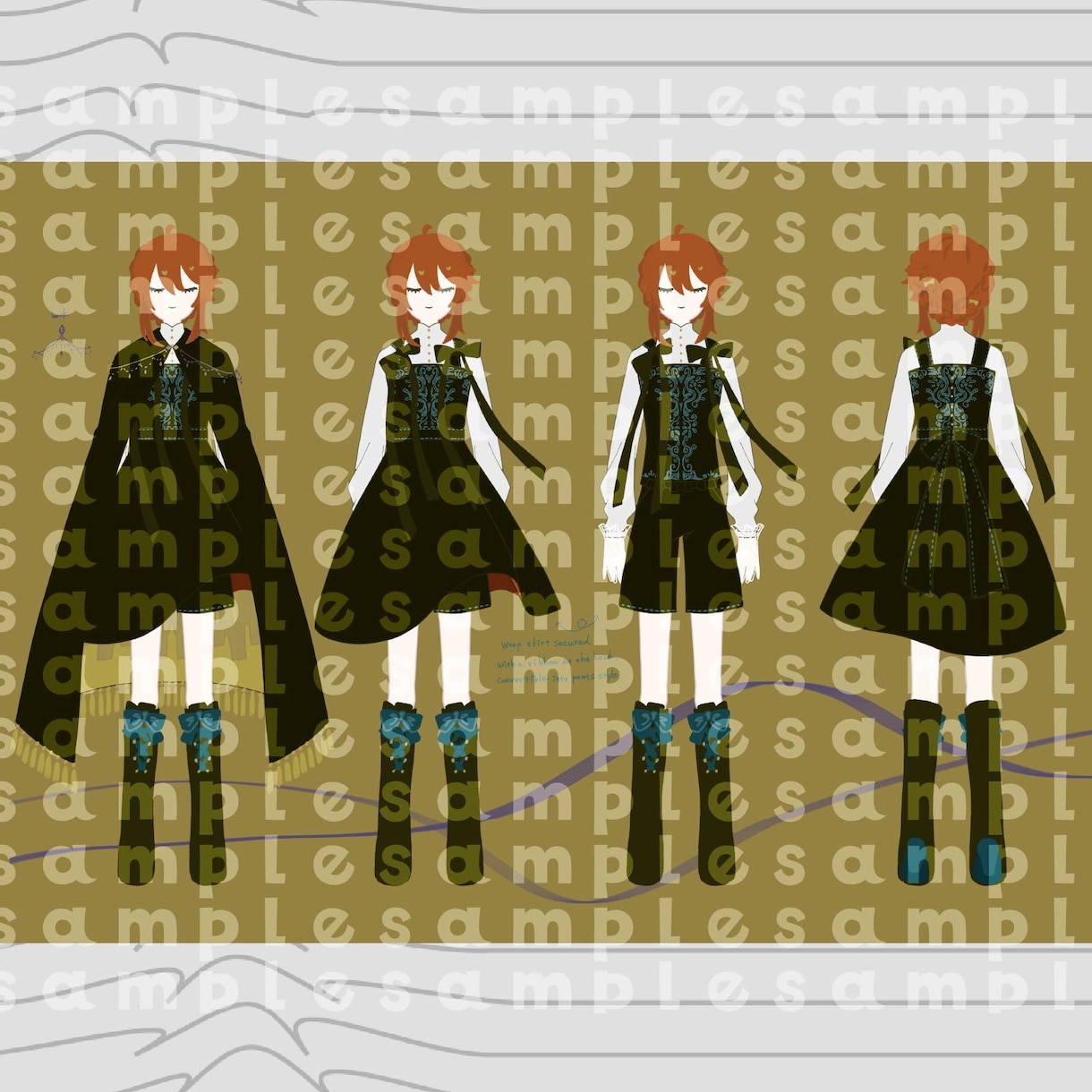 キャラクターの衣装デザイン承ります コンテンツのイベント衣装デザイナーがお力添えいたします！ イメージ3