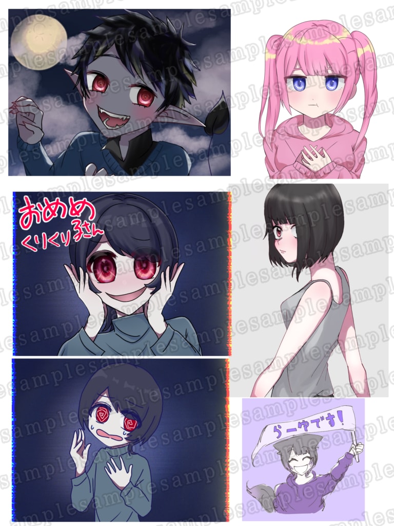 安い！早い！イラスト描きます 歌い手様や活動者様、他にもいろいろな方にオススメです。 イメージ1