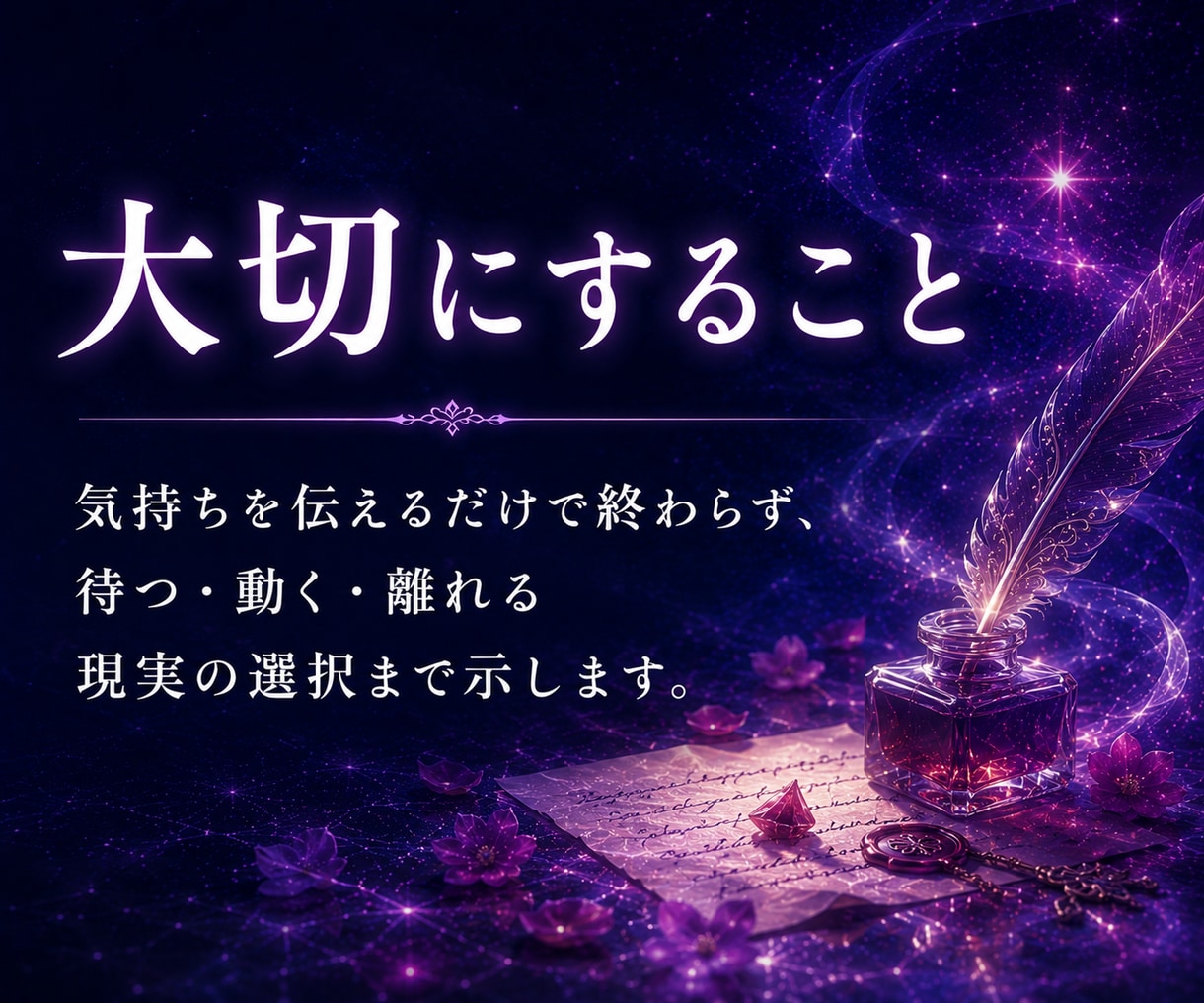 彼の気持ちと隠した本音を深宇宙霊視で読み解きます 冷たい態度の理由から二人の未来、今すべき行動まで伝えます イメージ5