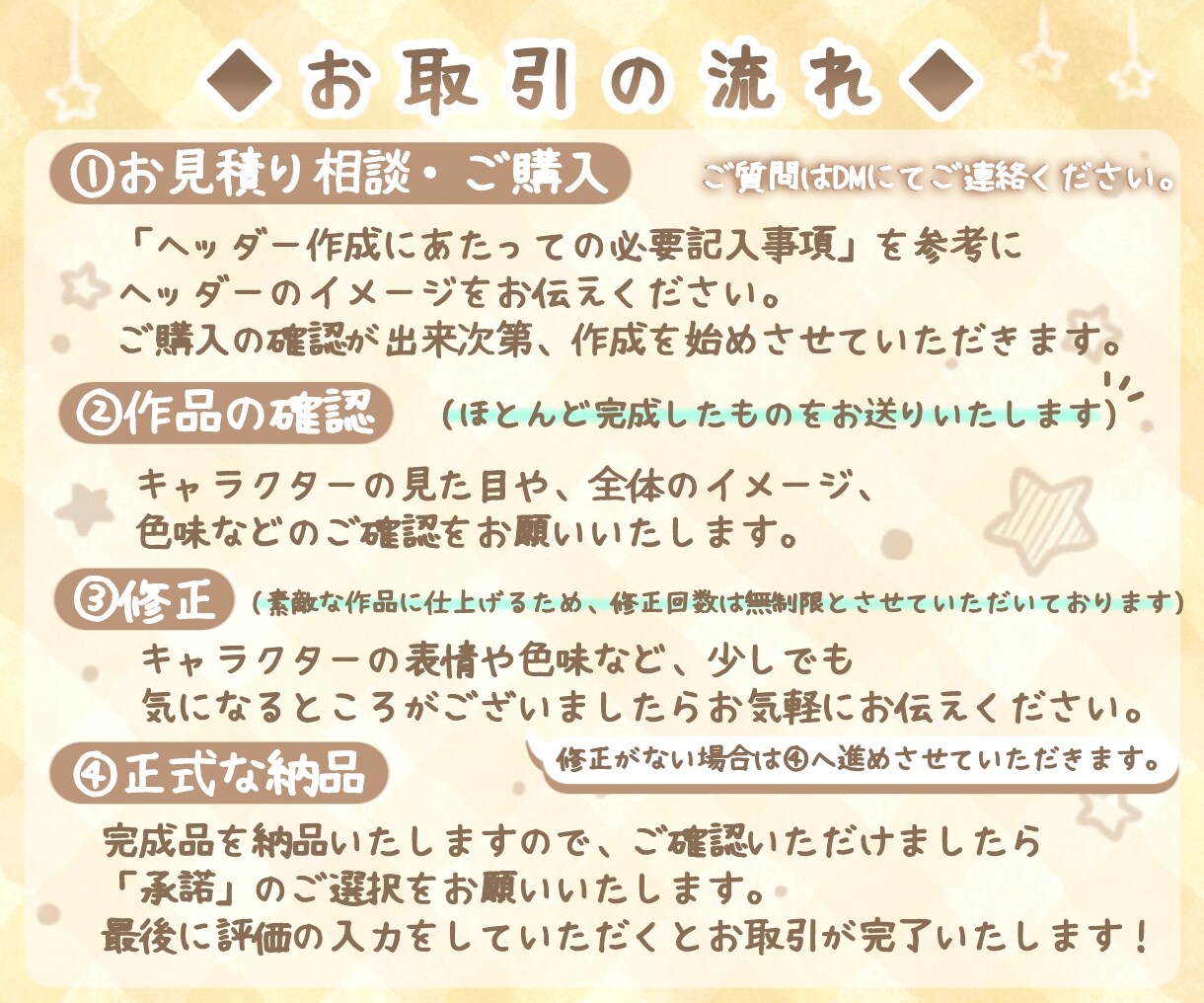 商用OK！ほんのり可愛いヘッダーお描きいたします サムネイルなどもお受けいたします。お気軽にご相談ください！ イメージ5