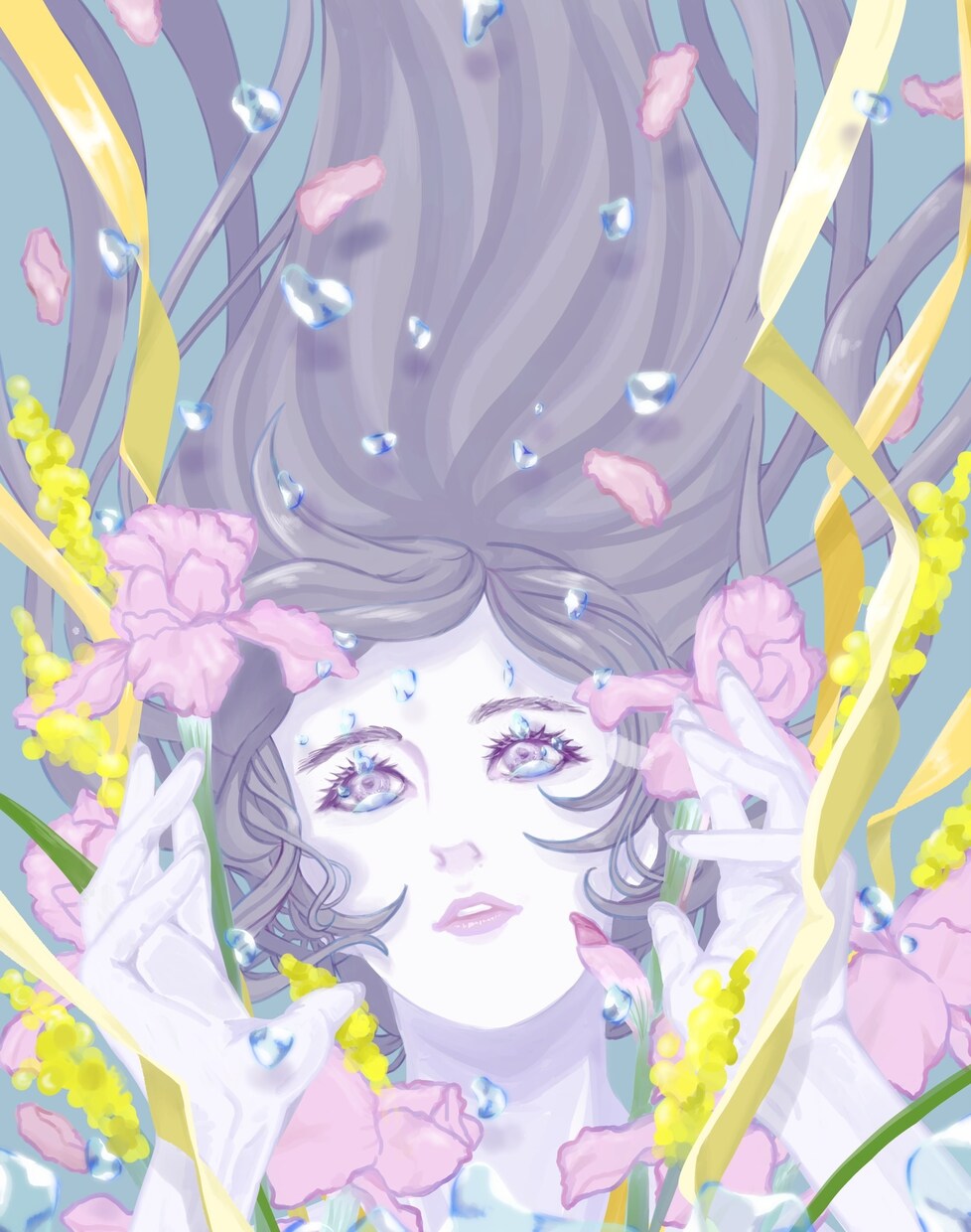 構図がシンプルで色鮮やかなイラストをお描きします SNS、動画、アイコン、観賞用に！ イメージ2