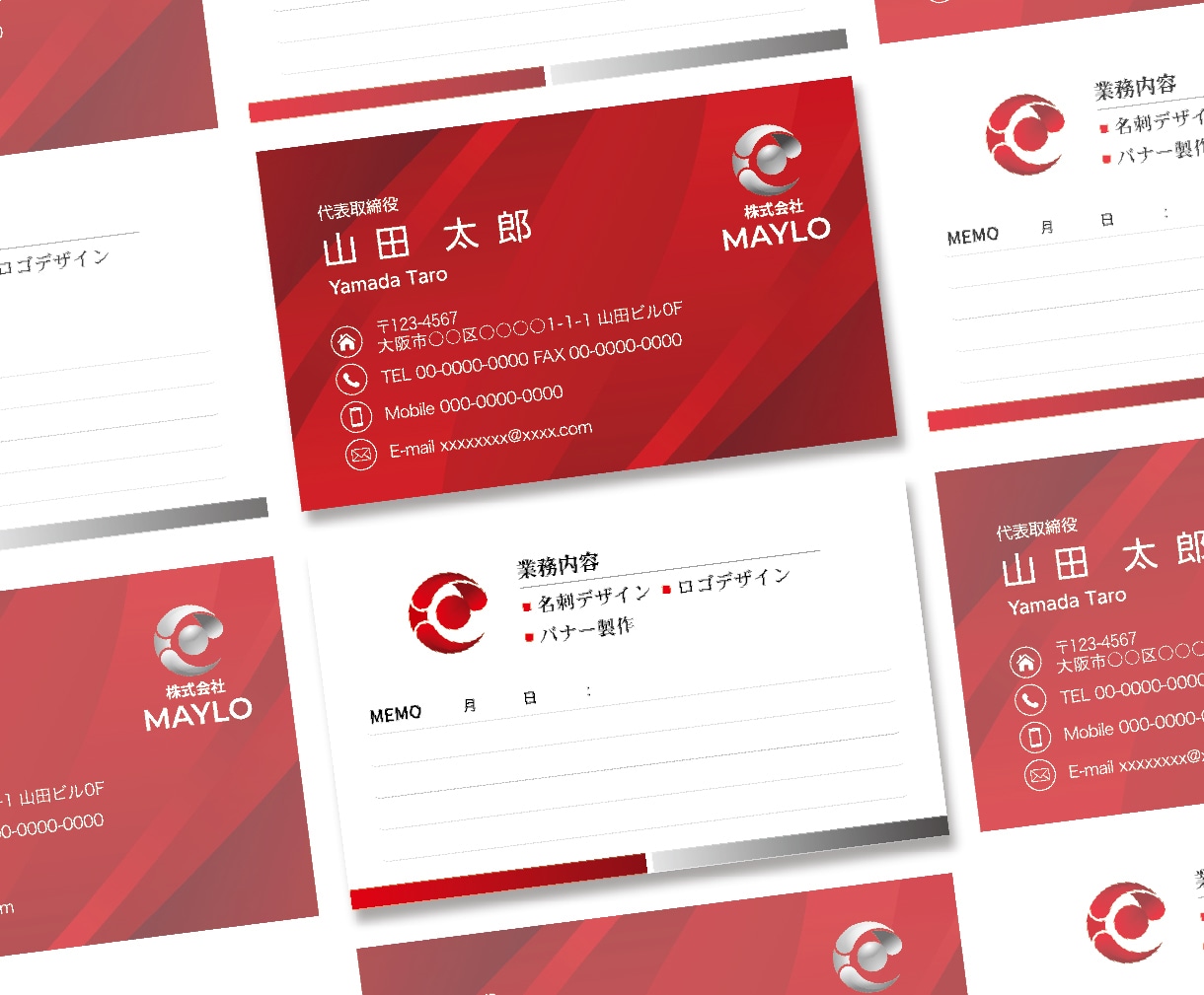 初心者様歓迎☆会社用名刺のデザインを作成します ビジネスの第一印象を決める名刺だからこそ丁寧に仕上げたい。 イメージ4