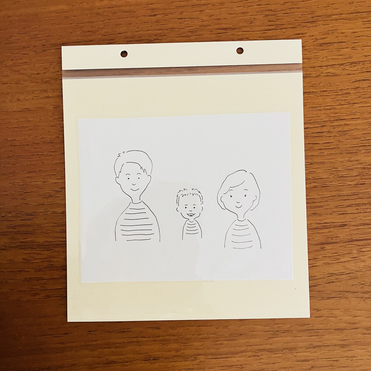 世界にたった一つの手描き似顔絵、イラストをかきます ふんわりゆるい、カジュアル似顔絵 イメージ6