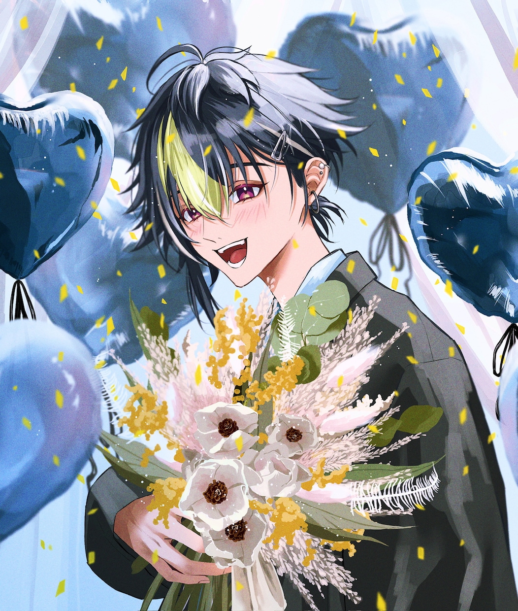 動画や配信活動に！イラスト制作いたします イメージに合わせたイラスト制作します イメージ5