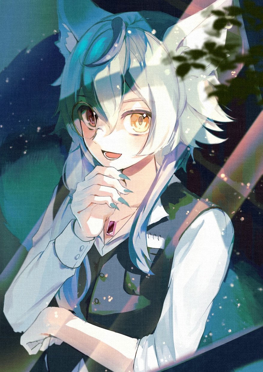 世界観のある一枚絵を制作します 光が綺麗で印象的なイラストを作成します イメージ7