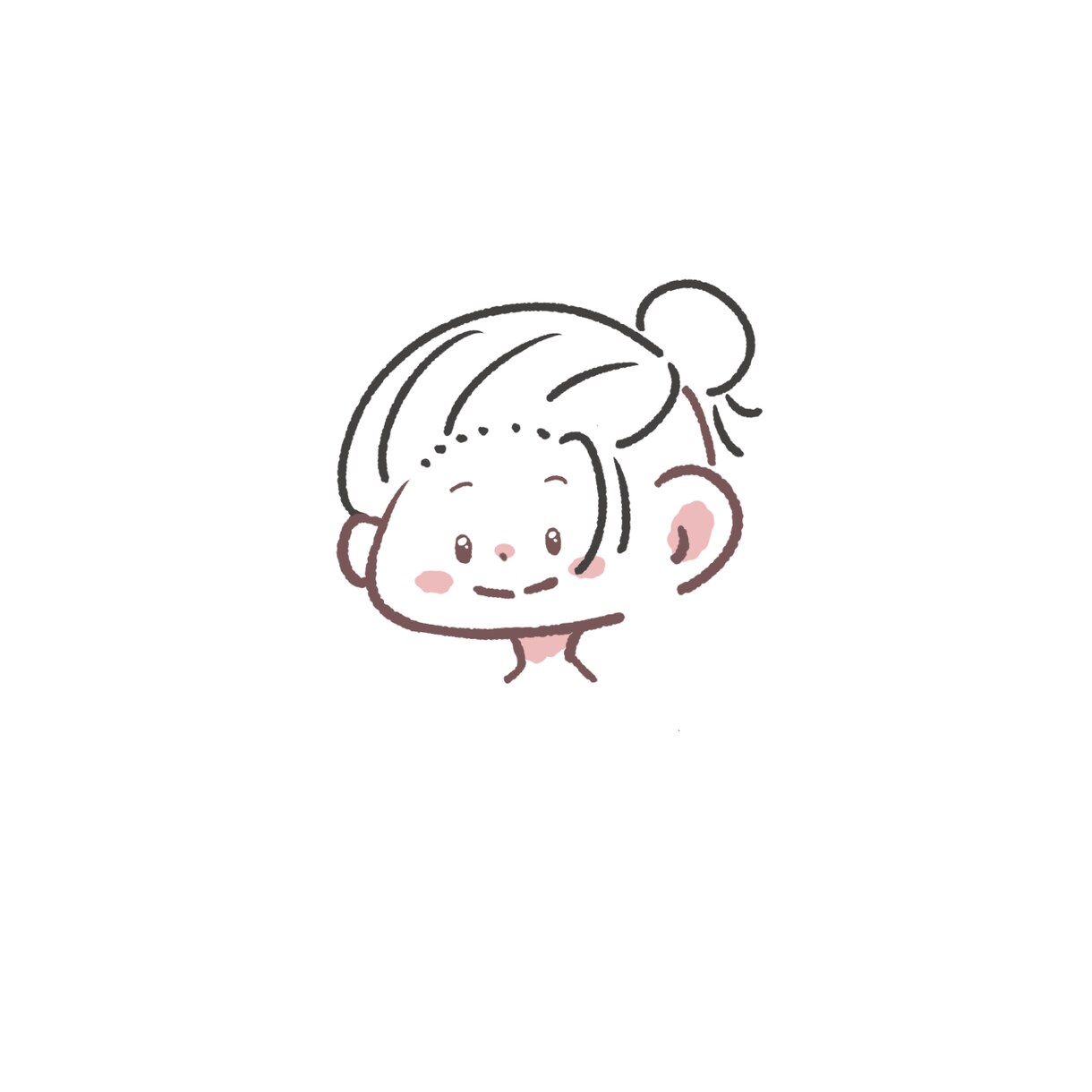 シンプルでゆるふわ系のアイコンを描きます 【最短即日】ゆるふわ×こなれ感。日常に馴染むアイコン描きます イメージ3