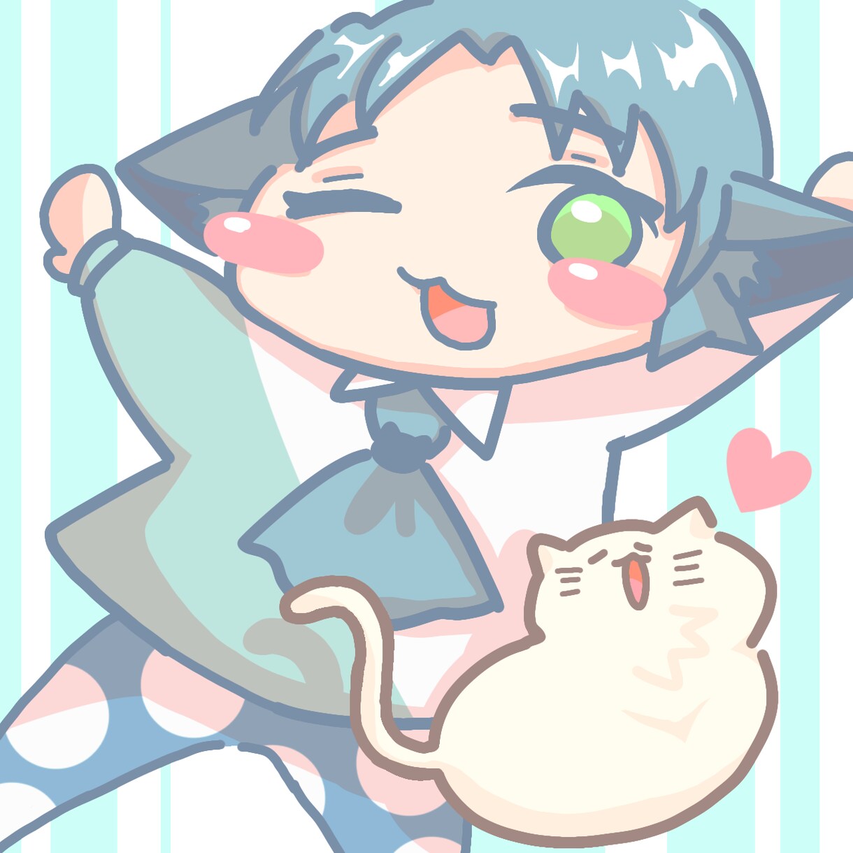 ラフ3案&無料修正5回！ちびキャライラスト描きます コスパ重視で、様々な用途で使えるちびキャラ制作致します。 イメージ3