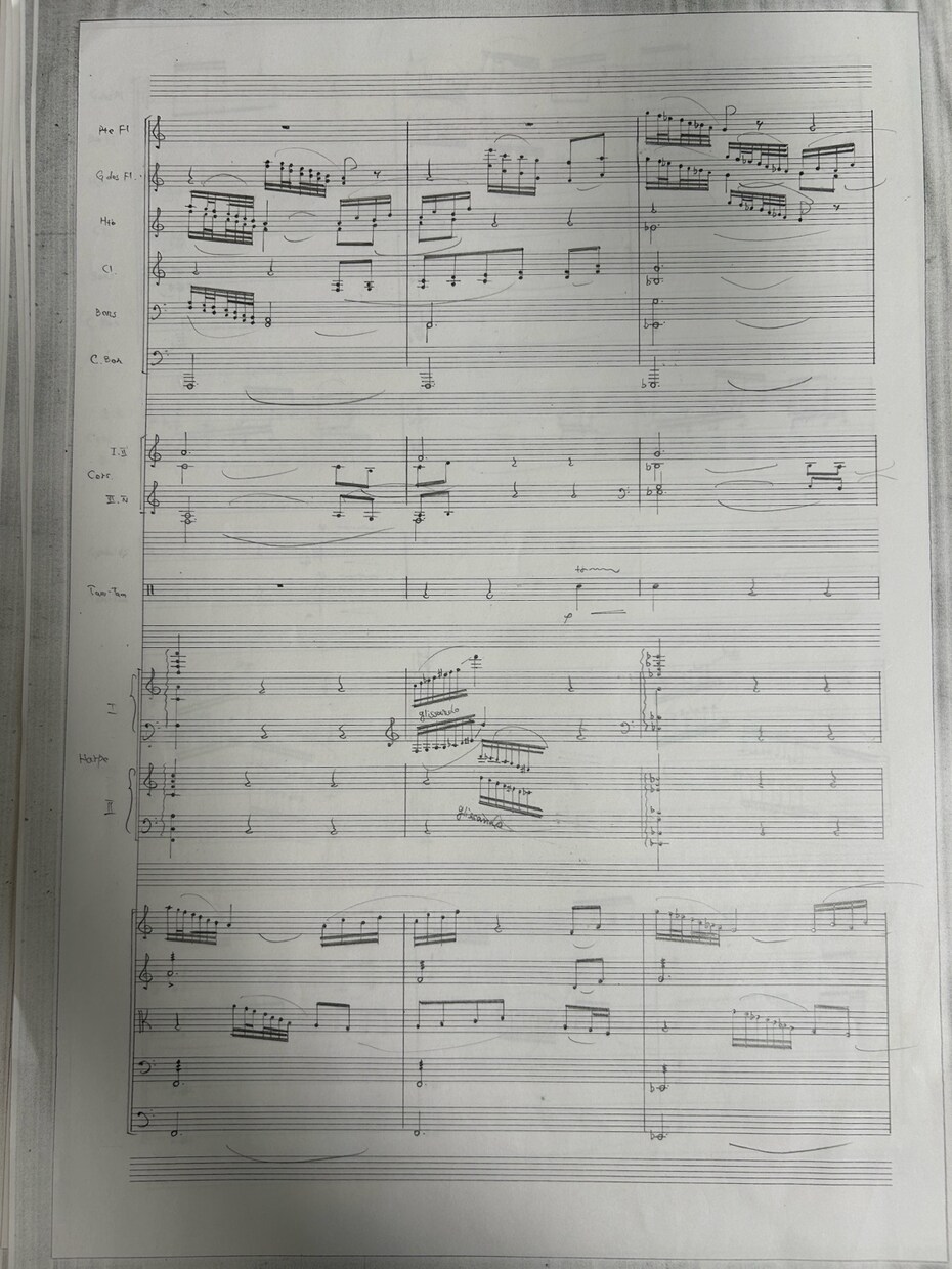 クラシック音楽や映画音楽・手書き編曲承ります ピアノ譜やオーケストラ、小編成アンサンブル対応 イメージ3