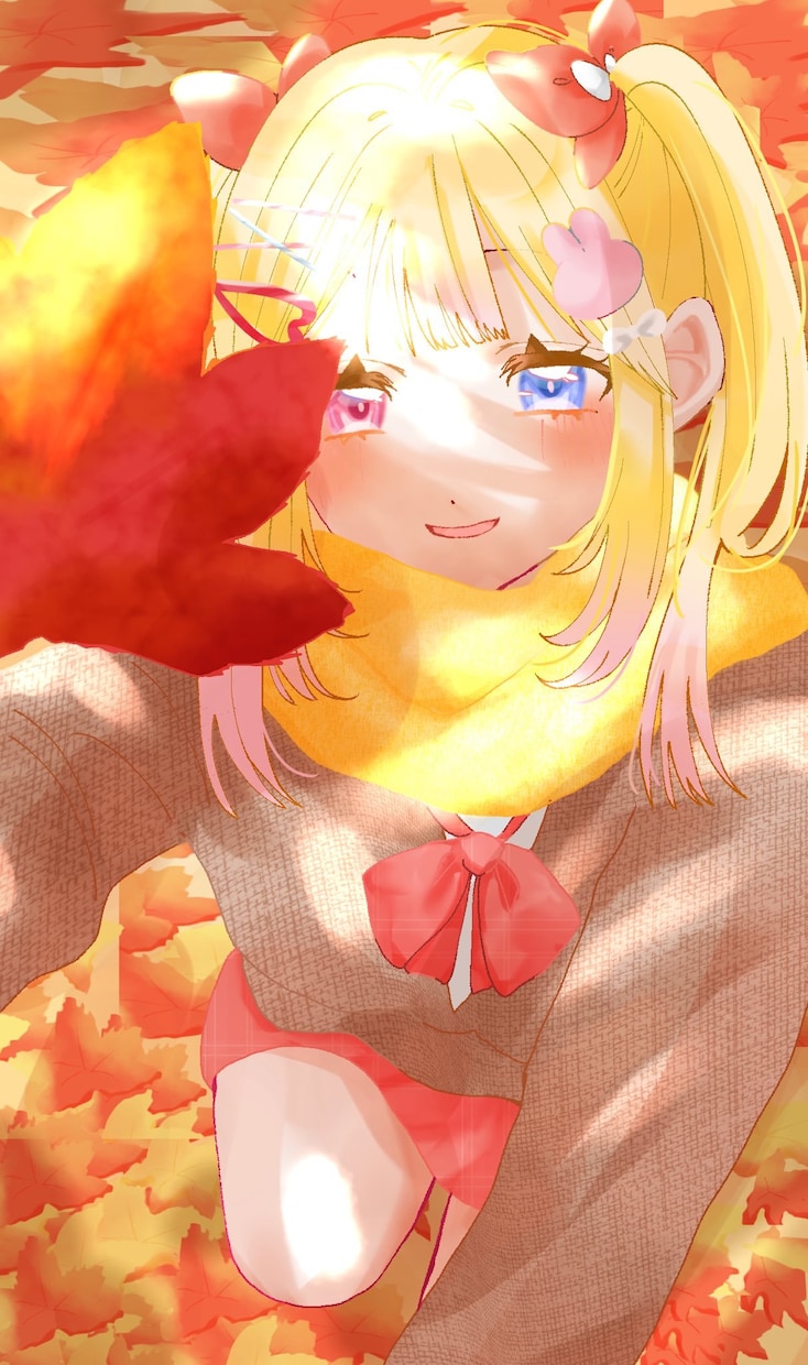 秋といえば紅葉！紅葉狩り量産描きます 秋っぽいイラストを求めている方へ イメージ2