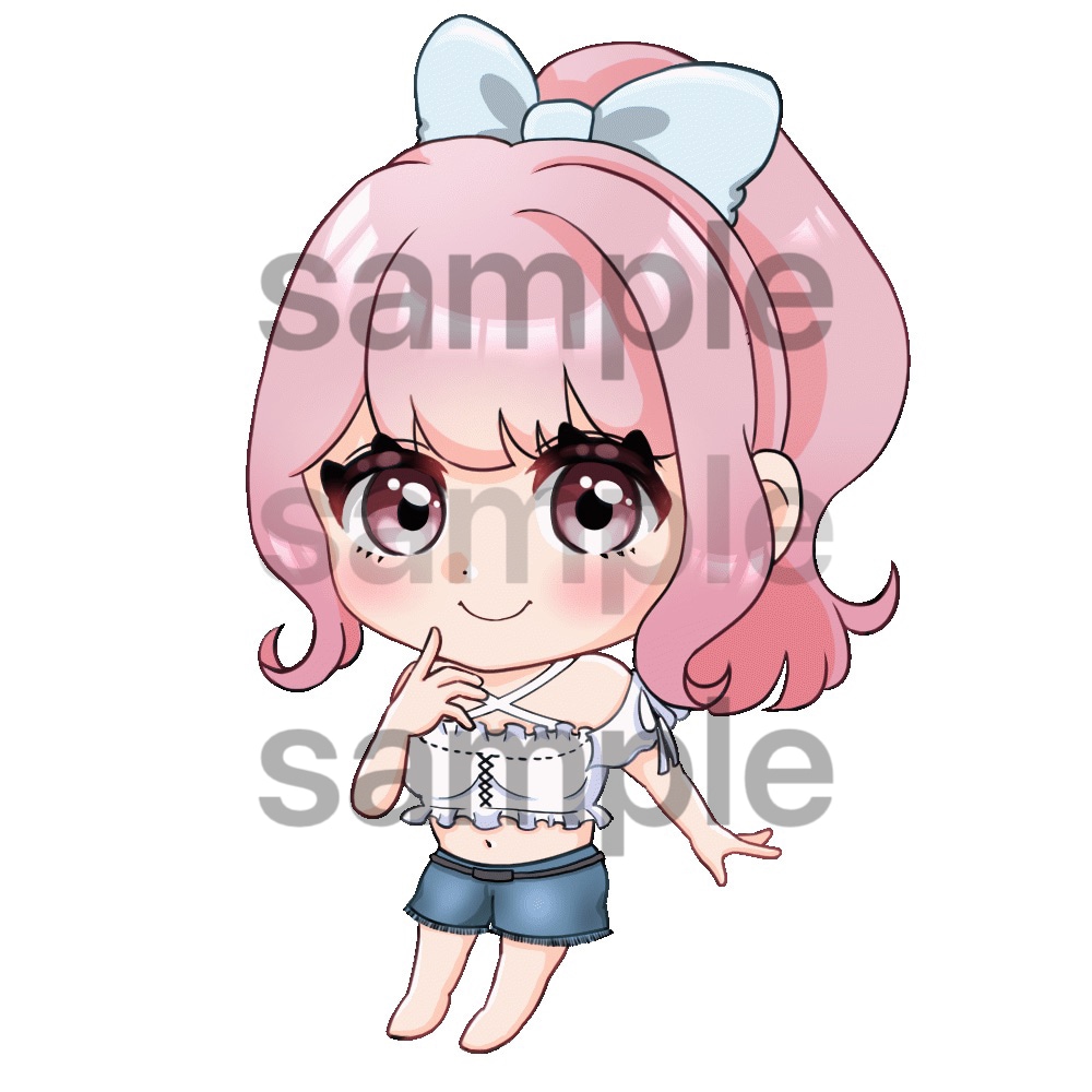 カッコ可愛くデフォルメ★あなたのミニキャラ描きます ★SNS等のアイコン・プレゼント・名刺にぴったりです！ イメージ2