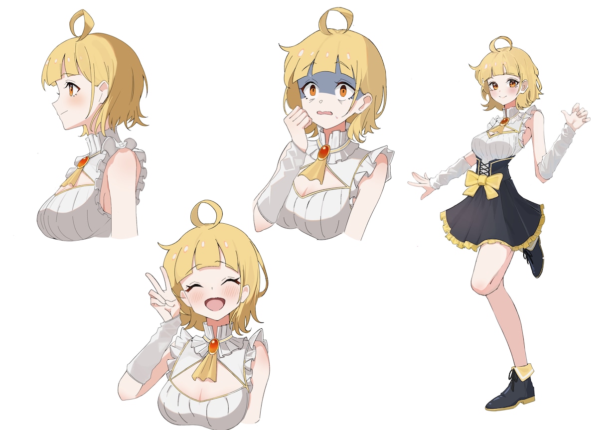 SNSアイコン・動画挿絵・キャライラスト描きます 配信・SNS・個人鑑賞に！キャラクターイラスト描きます イメージ2