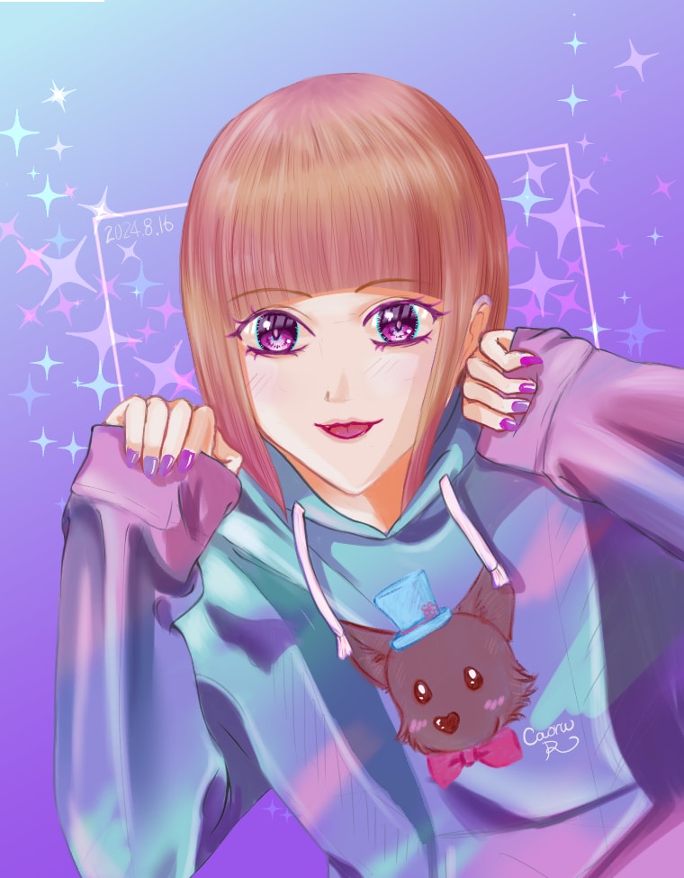 きゅるるん瞳のアイコン描きます 可愛い女の子や動物擬人化も承ります イメージ8