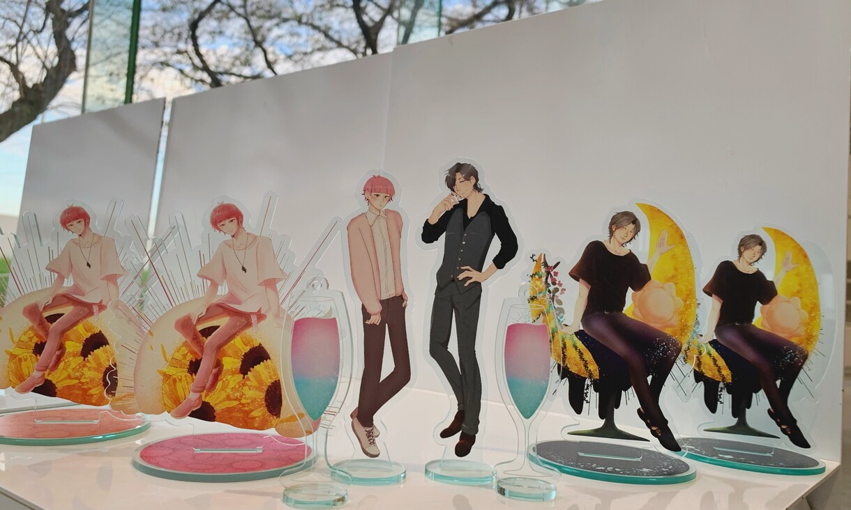 アニメ塗りの立ち絵・全身絵描きます 自作ゲームやグッズ制作、TRPGや動画活動等にも使える立ち絵 イメージ3