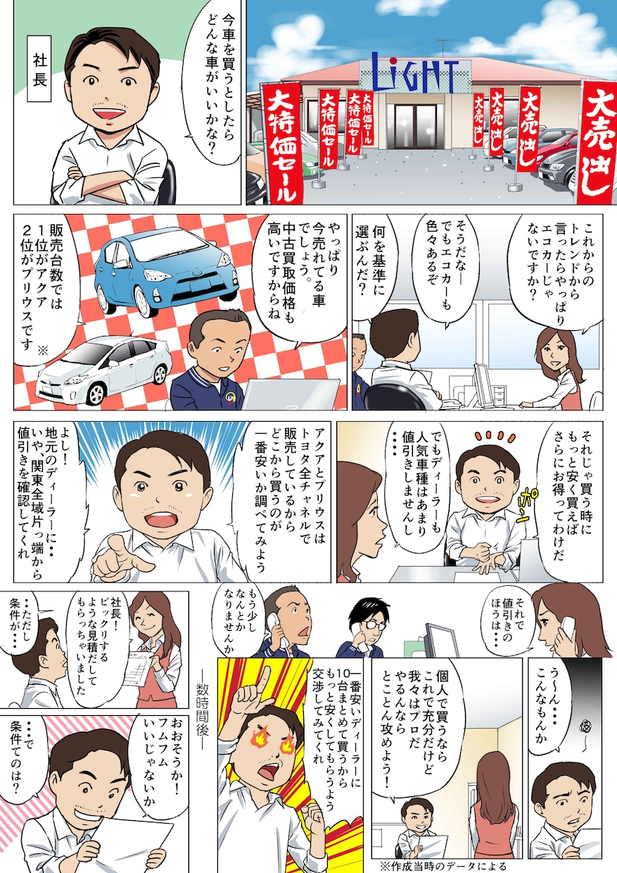 広告漫画・イラスト・スマホ漫画対応いたします 広告漫画で集客・宣伝・訴求効果のアップを！ イメージ6