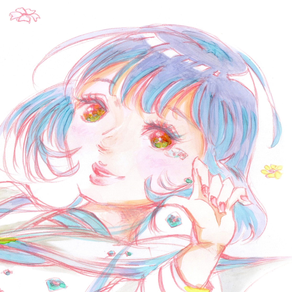 幻想的な水彩風アイコン作ります ふんわり美しい水彩風イラストを制作 イメージ4