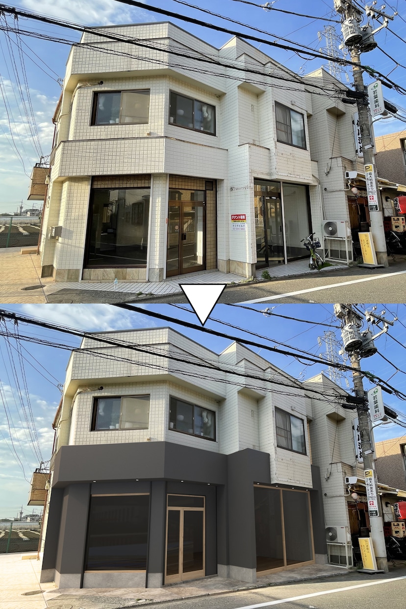 建築のビフォーアフター写真で改装後を視覚化します プロの技術でリメイク！魅力的な改装プランを表現します！ イメージ6