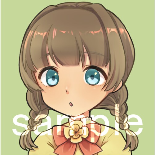 お試し価格！かわいいアイコンお描きします SNSなどのアイコンに！あなたのかわいいをお描きします！ イメージ1