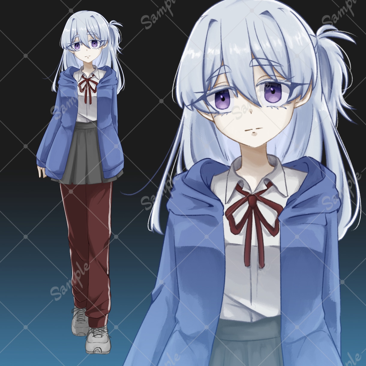 立ち絵イラスト制作します 10代〜30代のキャラクターを描きます！ イメージ4