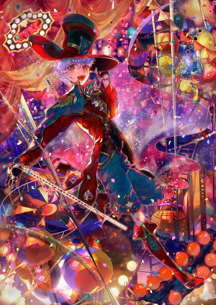 キラキラで可愛い1枚絵・イラスト描きます 繊細で可愛い1枚絵、新ビジュアル、アイコンなどが必要な人へ イメージ5
