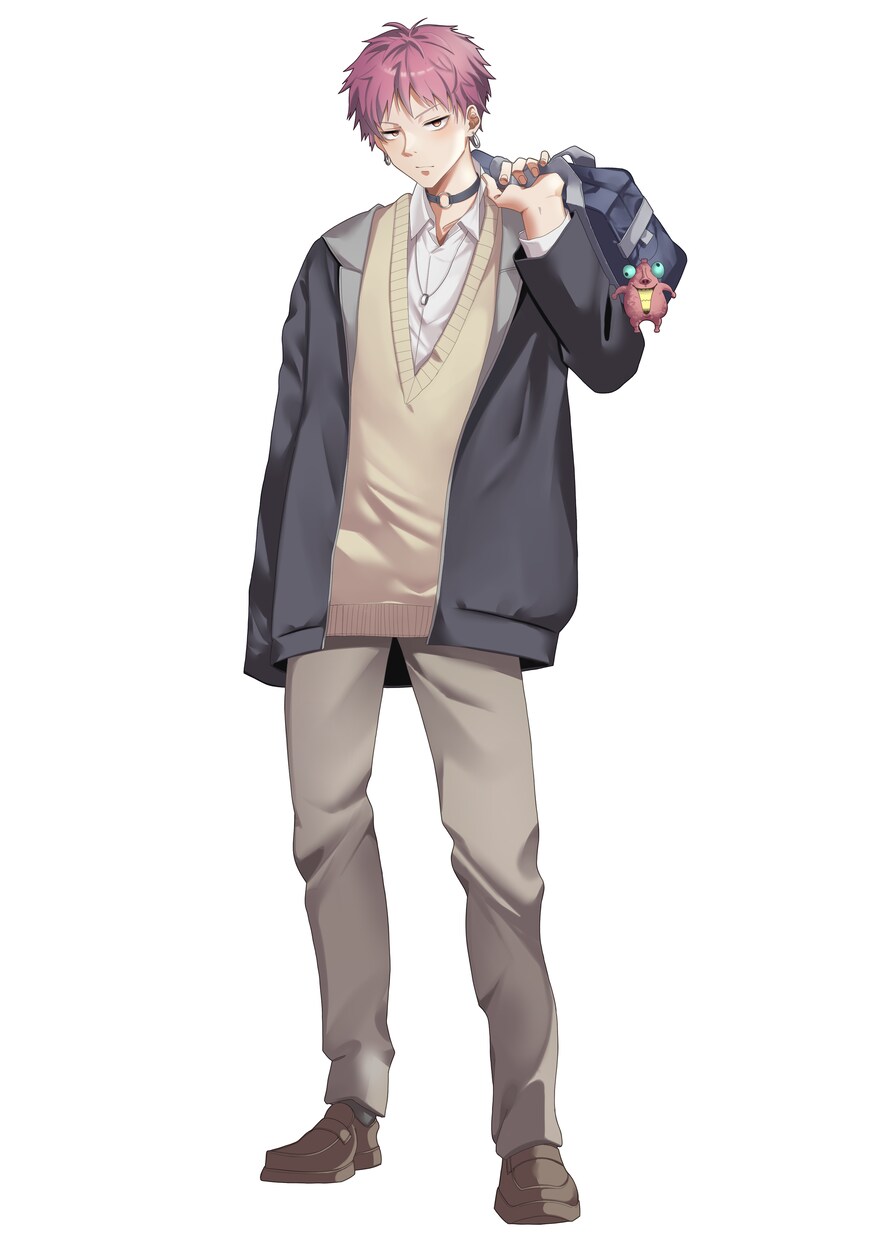 アイコン、サムネに！乙女ゲーム風イラスト制作します 学生の男性キャラクターを描くことが得意です！女性も描きます！ イメージ4