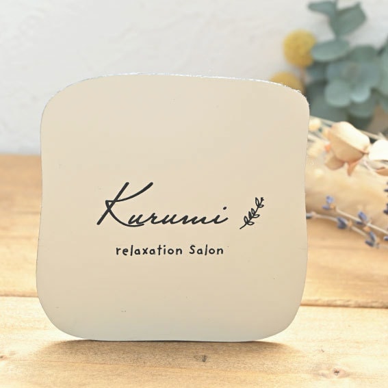 屋外対応＊サイズ変更可＊スクエア表札制作します サロンやショップの看板にもオススメなシンプルなデザイン表札 イメージ1