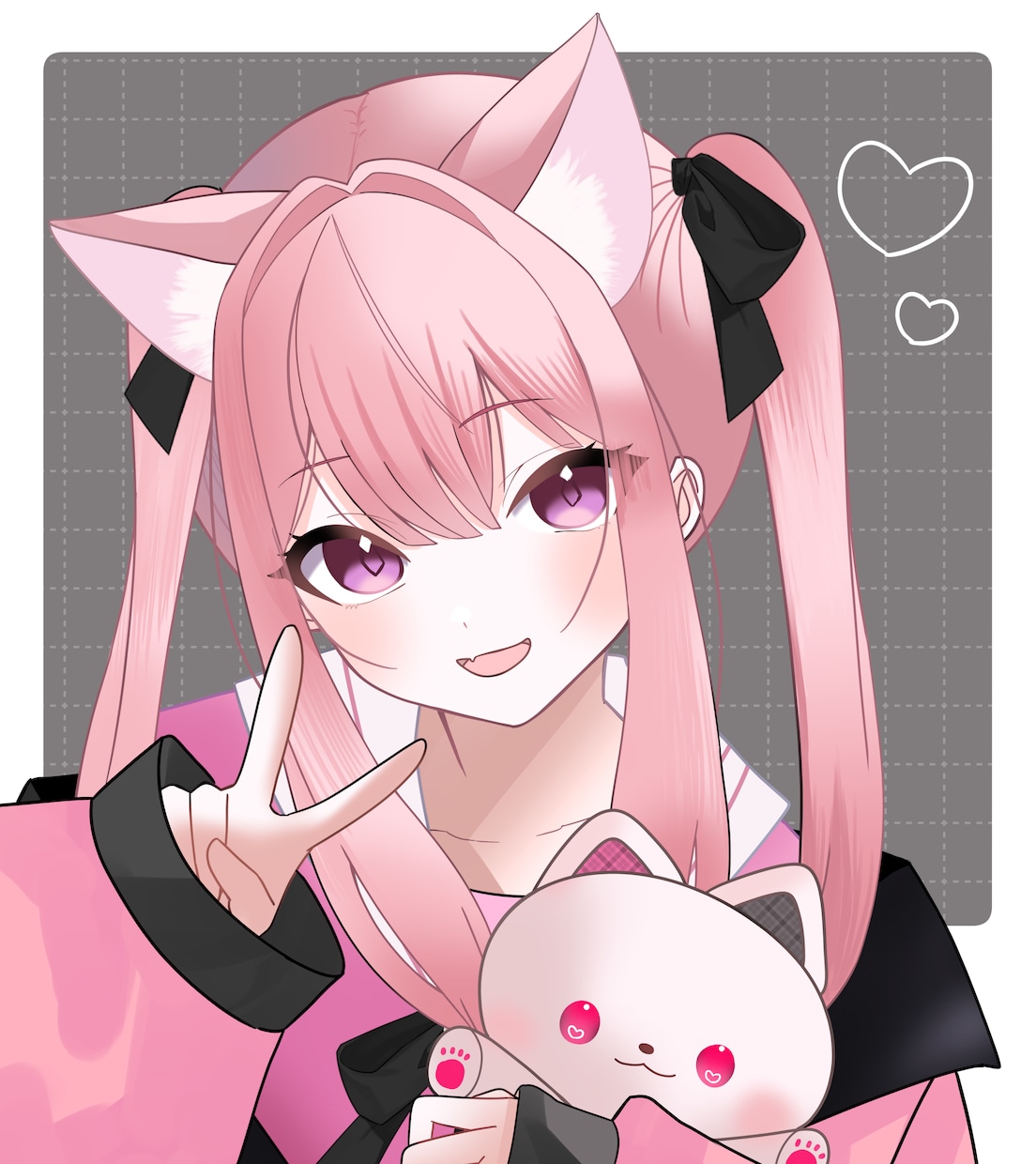 歌みた・アイコン・配信サムネなどイラスト制作します 用途なんでも、ご希望ご希望のイラストを描きます＾＾ イメージ4