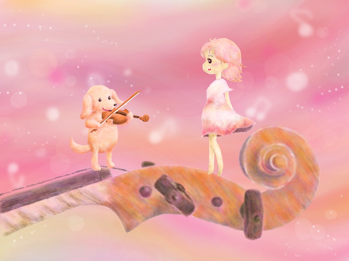 ふんわりイラスト描きます。ます 楽器演奏の経験を活かして様々な楽器のイラストを描きます！ イメージ2