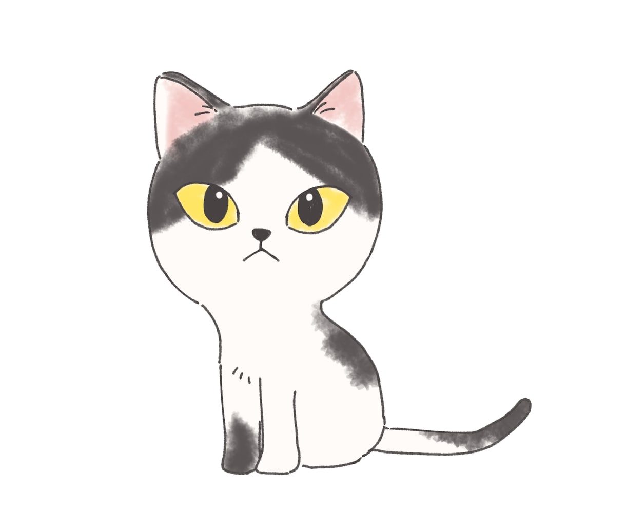 ねこちゃんのほんわかイラスト描きます あなたの愛猫をイラストに！アイコンやグッズにしてみませんか？ イメージ3