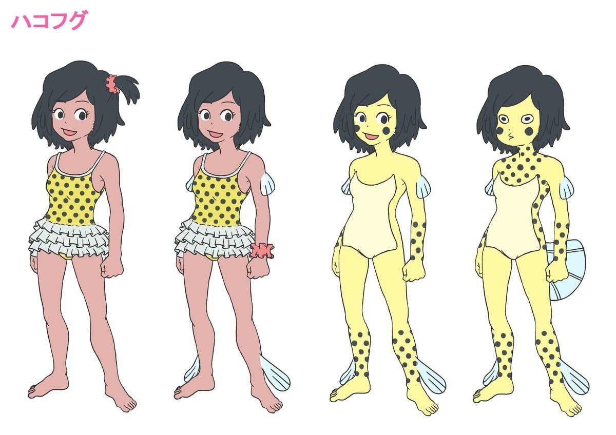 生物の擬人化キャラクターデザインします 自作ゲームのキャラクターなどに使用して下さい イメージ3