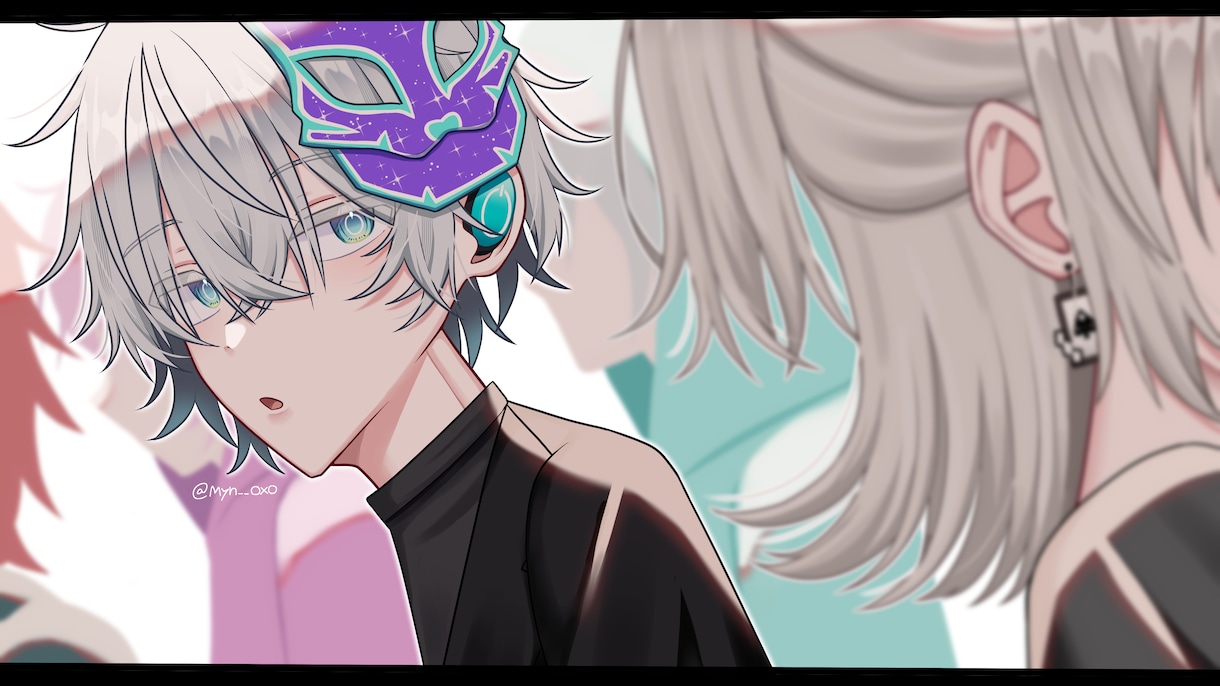 最短3日納品◇ご希望に添ったイラストを制作します 一枚絵・鑑賞用イラストを制作致します イメージ5