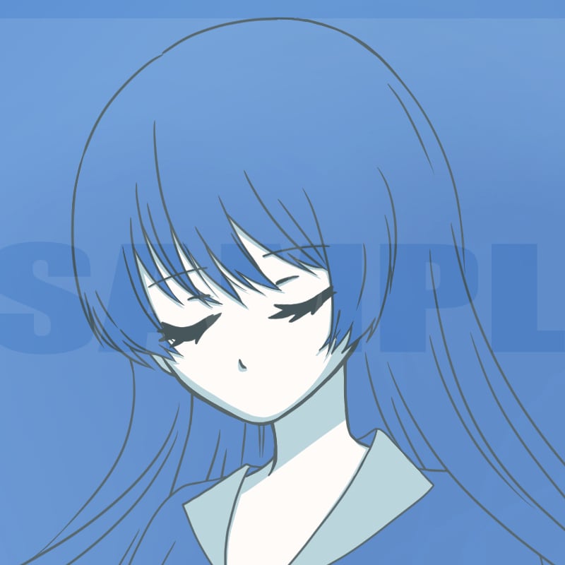 かわいい女の子のアイコンイラスト描きます SNSアイコン用のイラストが必要な方へ イメージ1