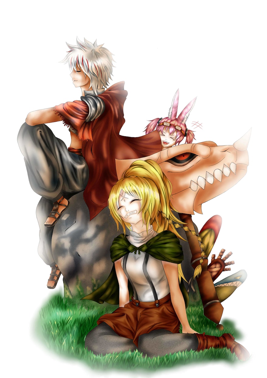男性・女性のキャラクターイラストを作成いたします アイコン、ヘッダー、一枚絵などのイラストを作成いたします。 イメージ2