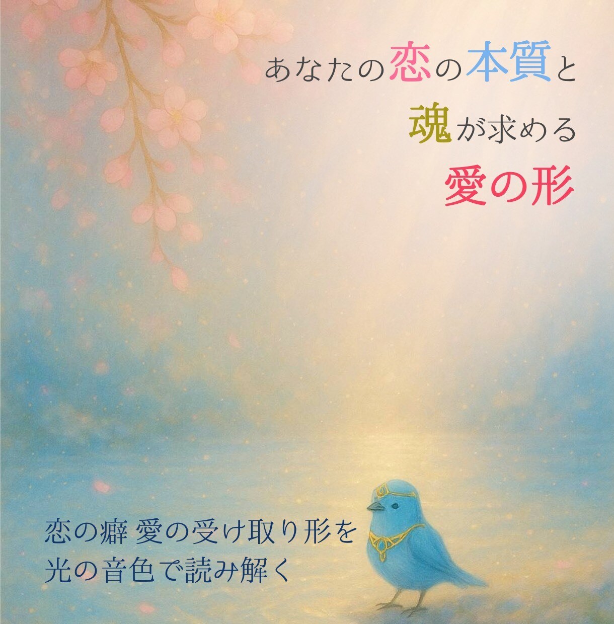 あなたの恋の本質と魂が求める愛の形を霊視します ♡生まれ持った恋の癖・愛の受け取り方を光の音色で読み解く占い イメージ1