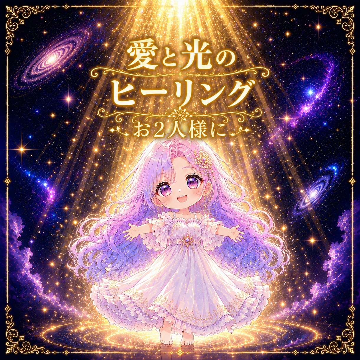 朝晩14日間、愛と光のエネルギーでヒーリングします 【ただ今お得♡】朝晩2回✨️お2人様✨️浄化✨️癒し✨️ イメージ1