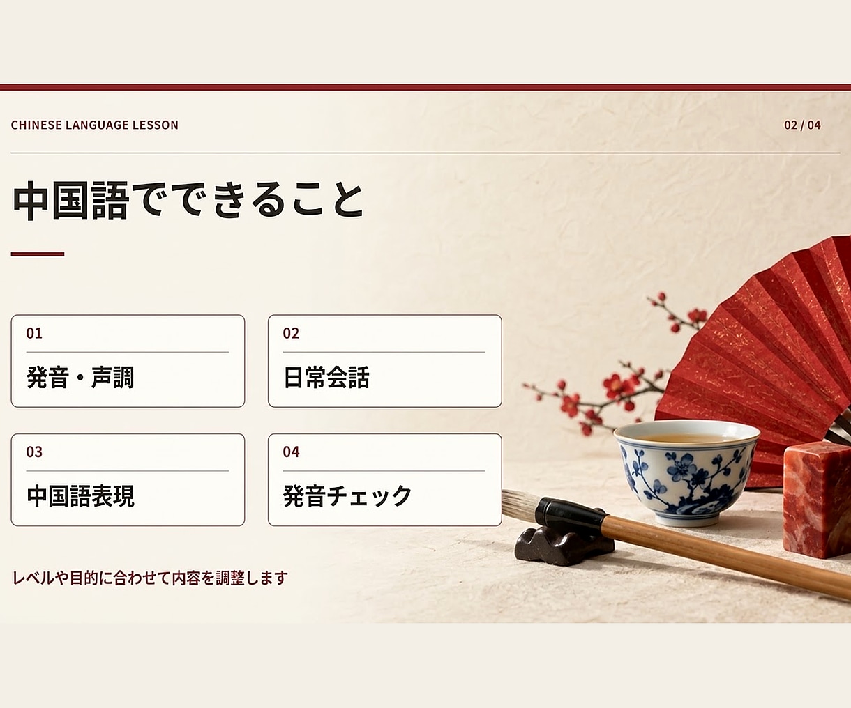 中国語初心者歓迎！ネイティブと楽しく会話練習します オンラインで日常会話を練習し、発音や声調もサポートします イメージ2